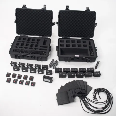 With additional infrared and thermal target backlighting