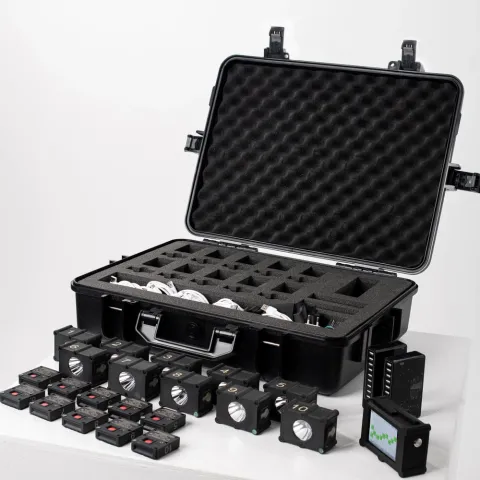 С динамической световой индикацией мишеней